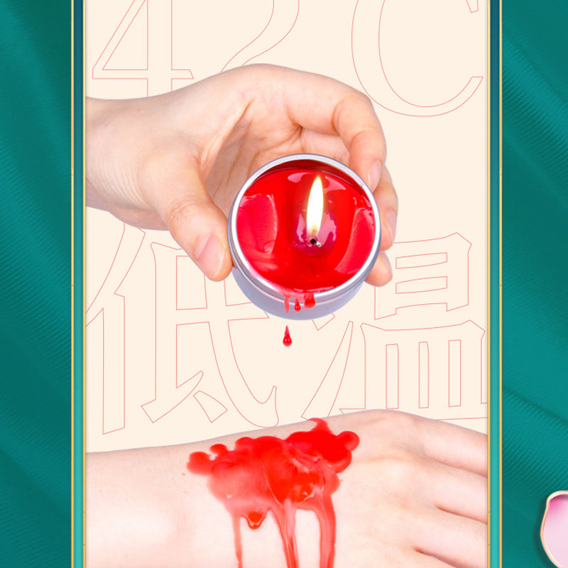 Massage low temperature candle for games