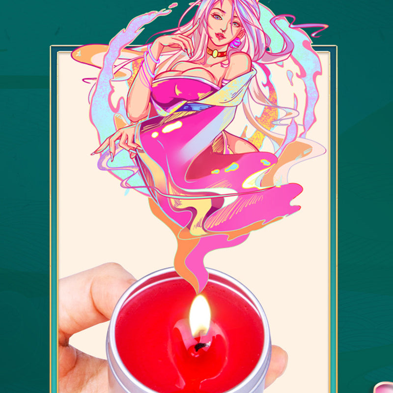 Massage low temperature candle for games