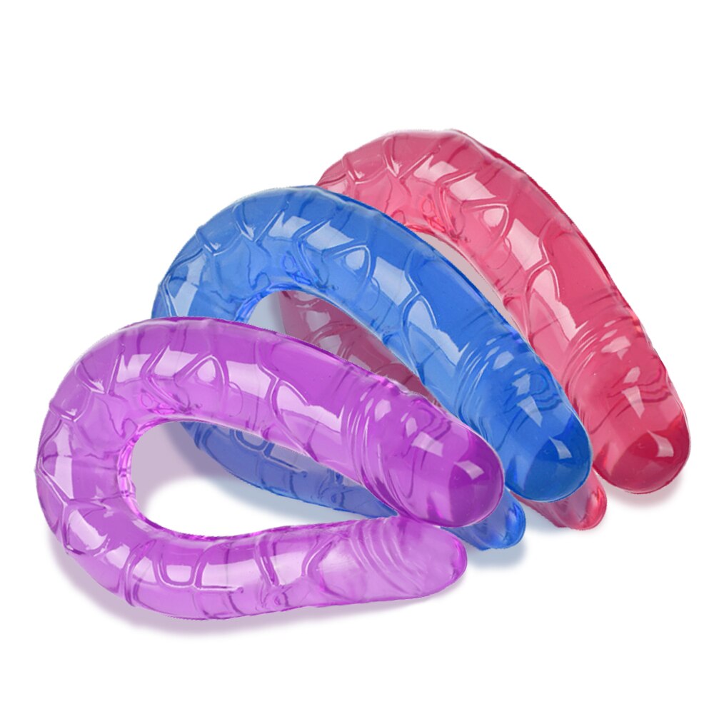 Double-headed dragon crystal penis