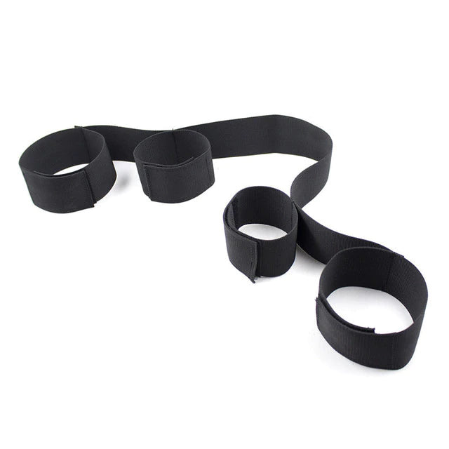 Kit sous le lit, menottes en corde pour masque de bondage sexuel, corde de bâillon