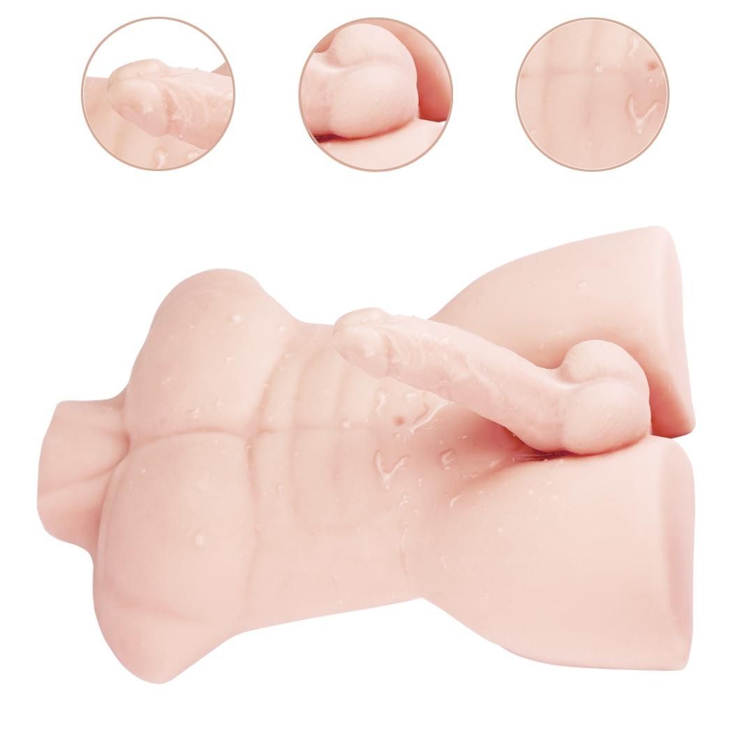 Dildo Full Silicone Half Body Sex Dolls For Women.