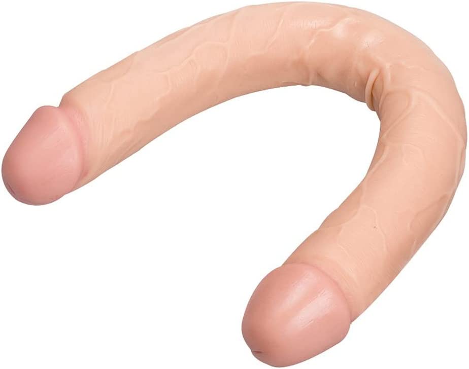 14.7 inch Super Long Double Head Dildo - Realistic and Flexible 37.5 cm.