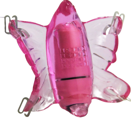 Vibromasseur clitoridien papillon portable 