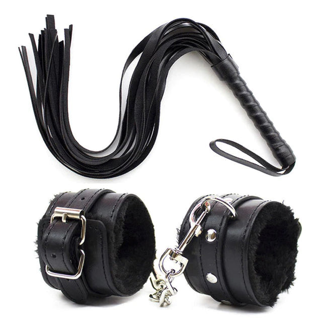 Kit sous le lit, menottes en corde pour masque de bondage sexuel, corde de bâillon