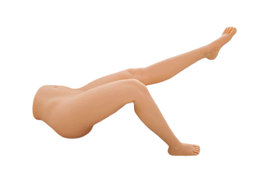 Half Body Long Leg with Feet Sex Doll