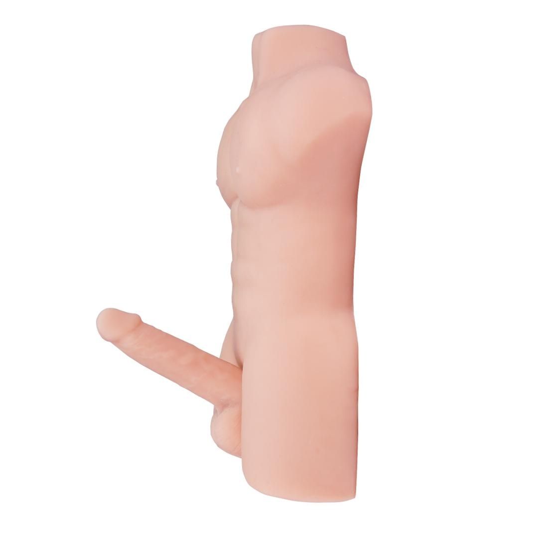 Dildo Full Silicone Half Body Sex Dolls For Women.