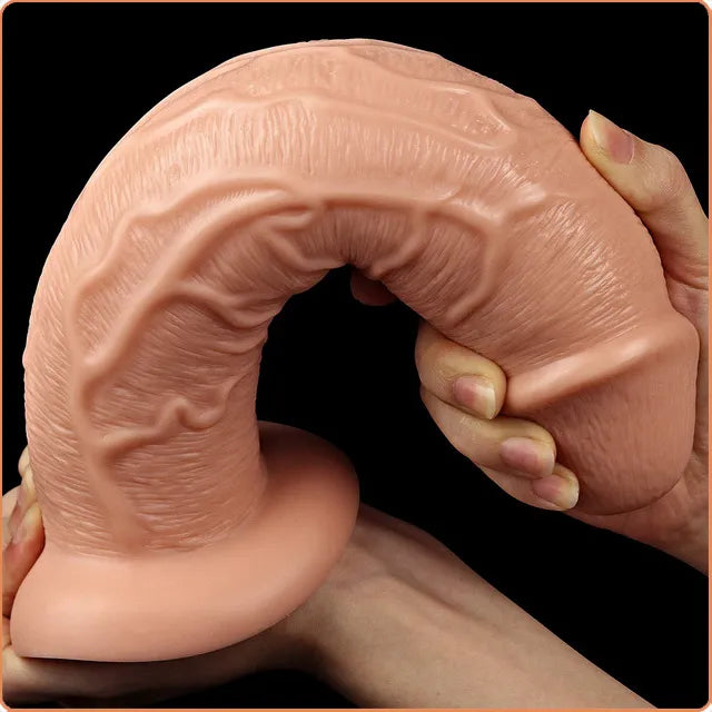 11.2 Inch Soft PVC Large Dildo Realistic Penis - Big Cock Sex Toy for Women