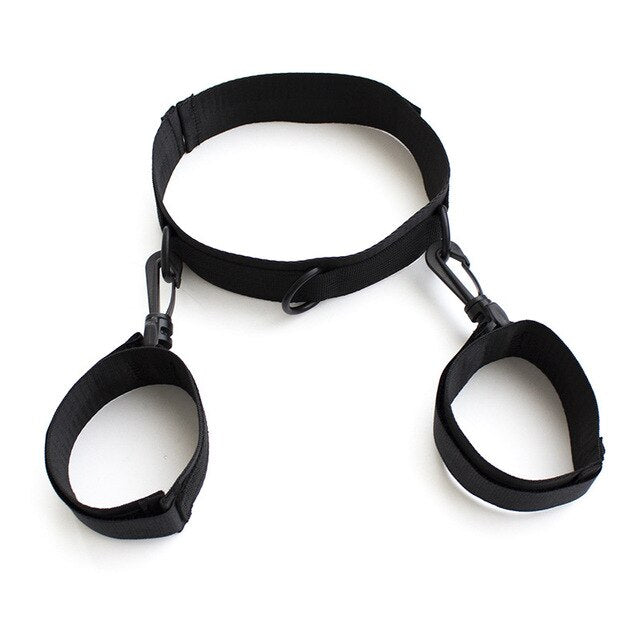 Kit sous le lit, menottes en corde pour masque de bondage sexuel, corde de bâillon