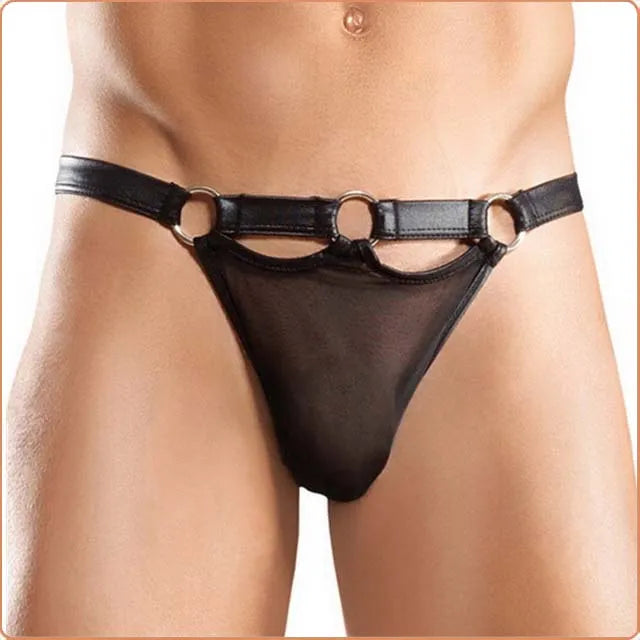Men's erotic mesh thong