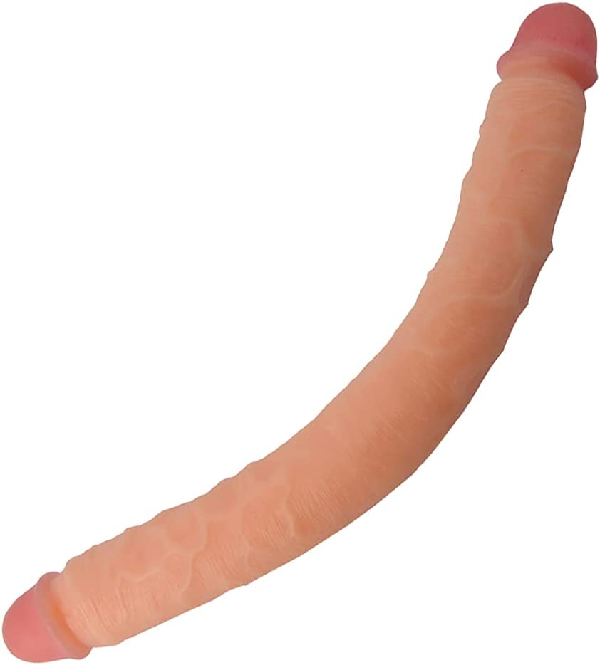 14.7 inch Super Long Double Head Dildo - Realistic and Flexible 37.5 cm.