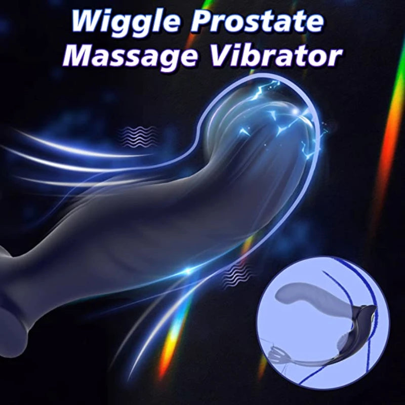 12-speed male anal vibrator.
