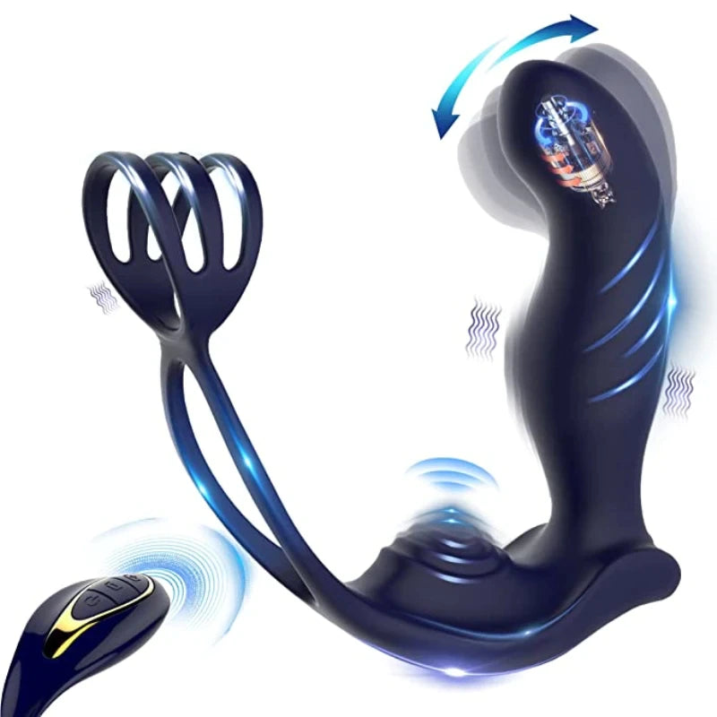 12-speed male anal vibrator.