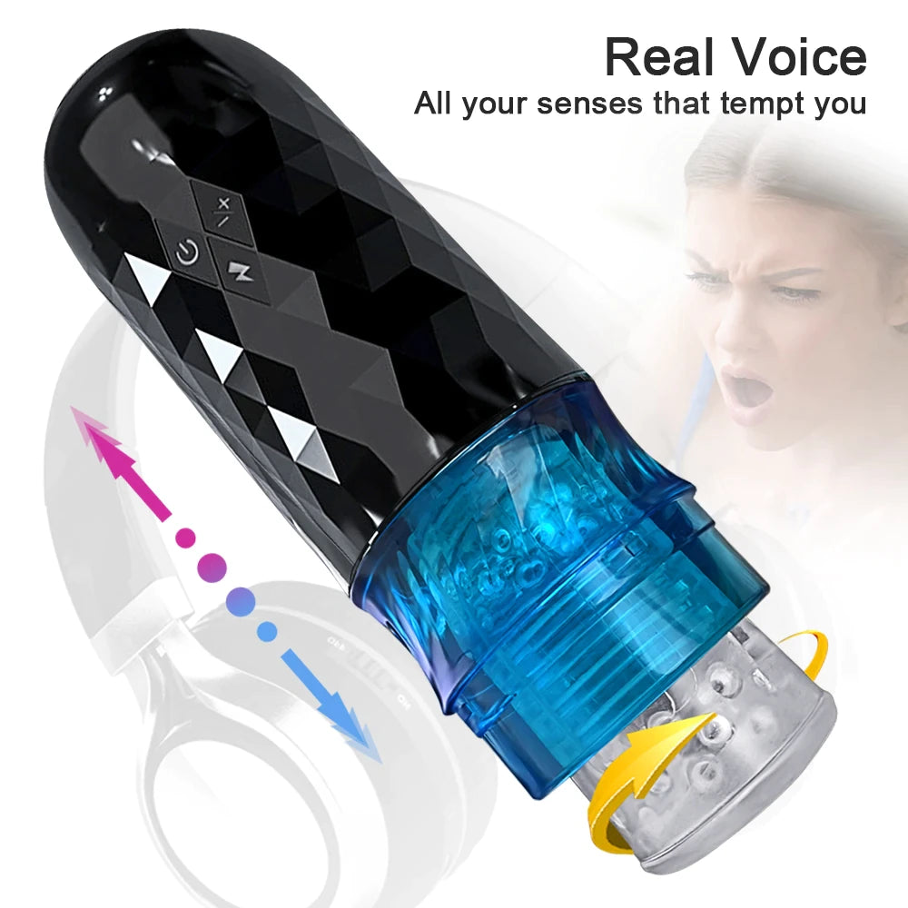 Automatic Male Masturbator Telescopic.