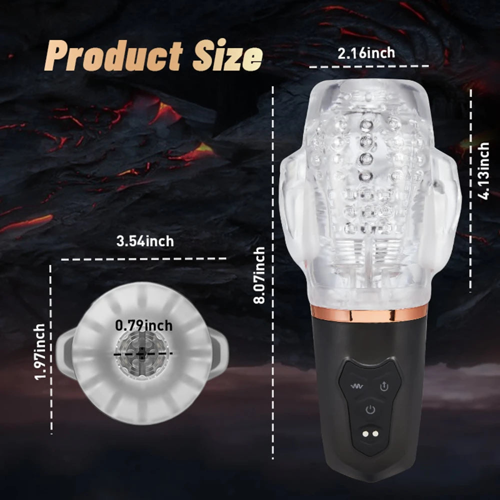 Automatic Sucking Vibration.