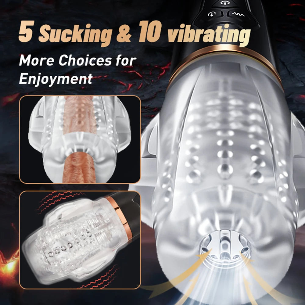 Automatic Sucking Vibration.