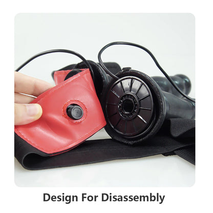 Strapon Realistic Double Dildo Vibrator for Women
