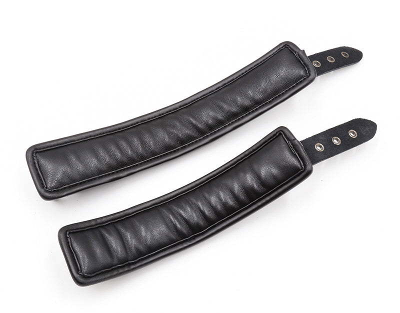 Black Leather Bdsm Bondage Set 3pcs.