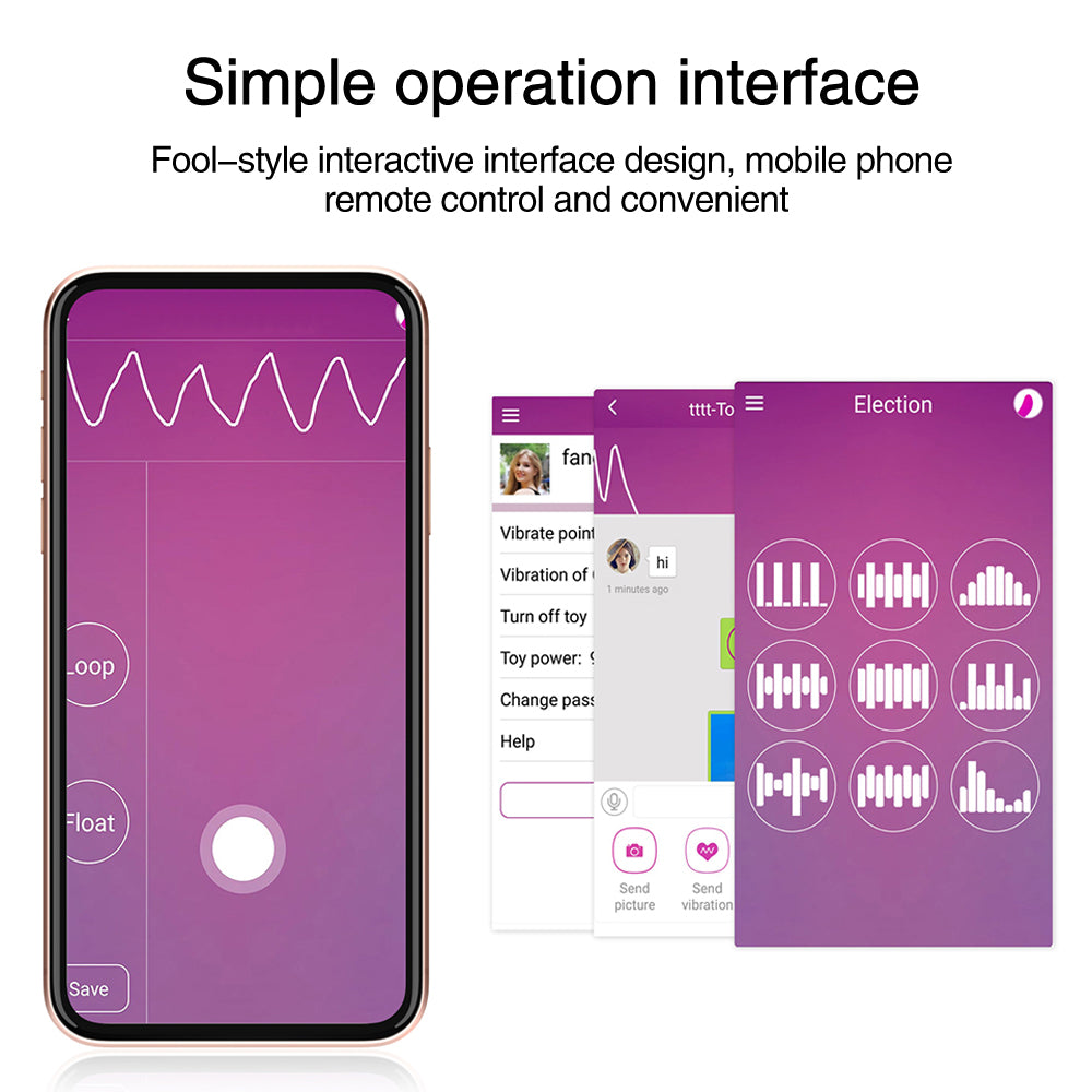 APP Remote Control Vibrator.