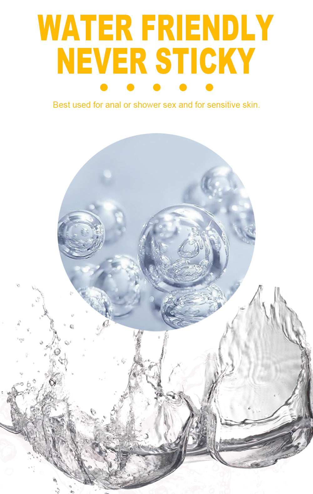 Lubrifiant personnel à base d'eau 250 ml
