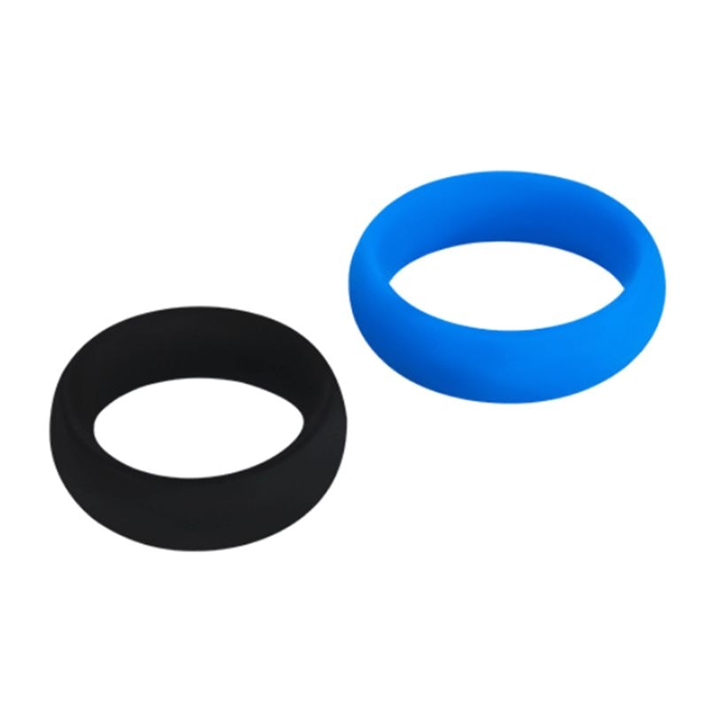 Soft Elastic Silicone Penis Ring - Erection Enhancer for Men, Delay Ejaculation Ring Set