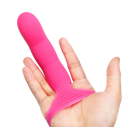 Finger G-spot Strap On 7 Speeds Clitoral Stimulator