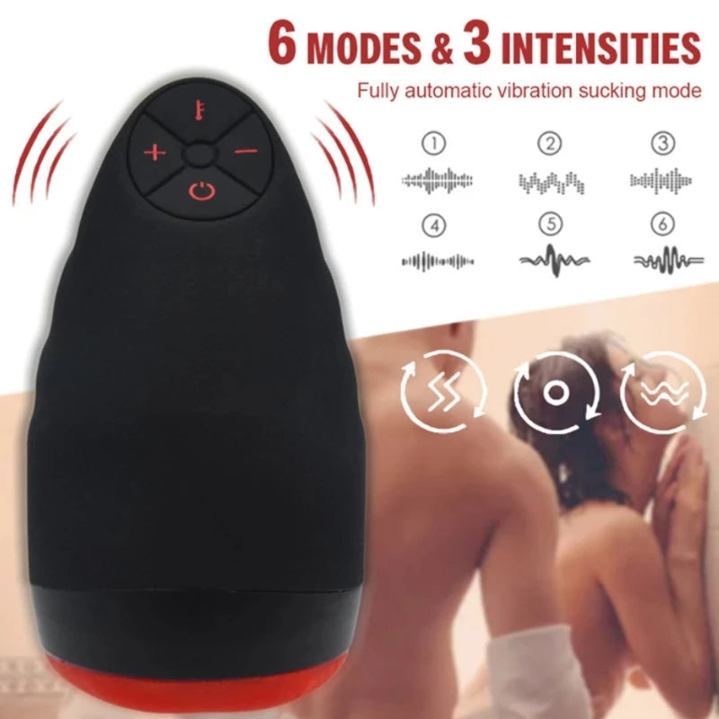 Masturbator For Man Sex Waterproof 100%