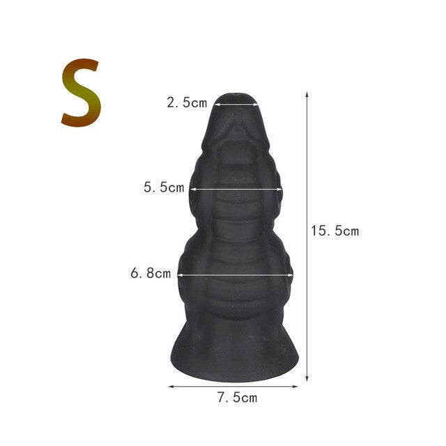 Giant Liquid Silicone Huge Anal Dildo