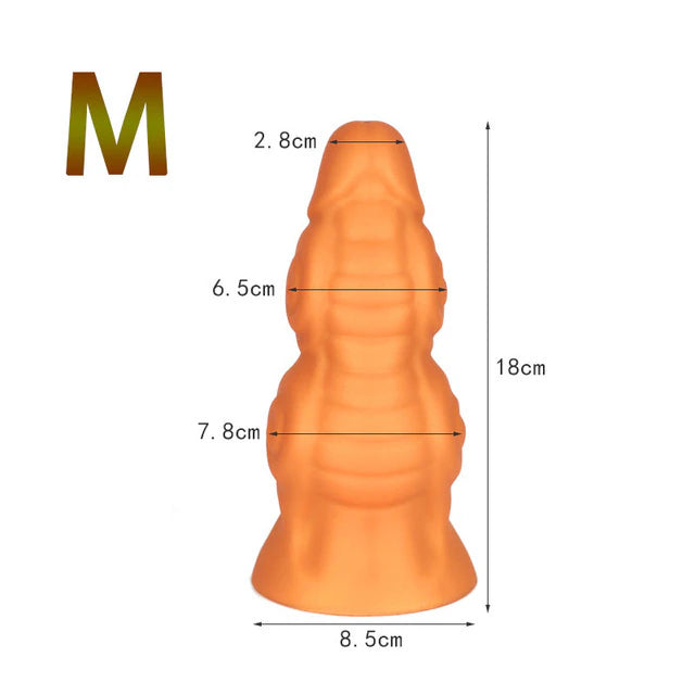 Giant Liquid Silicone Huge Anal Dildo