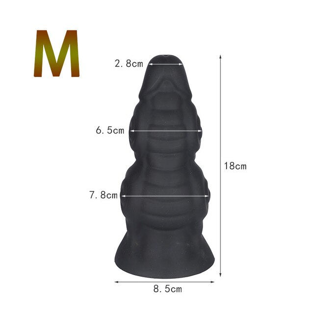 Giant Liquid Silicone Huge Anal Dildo