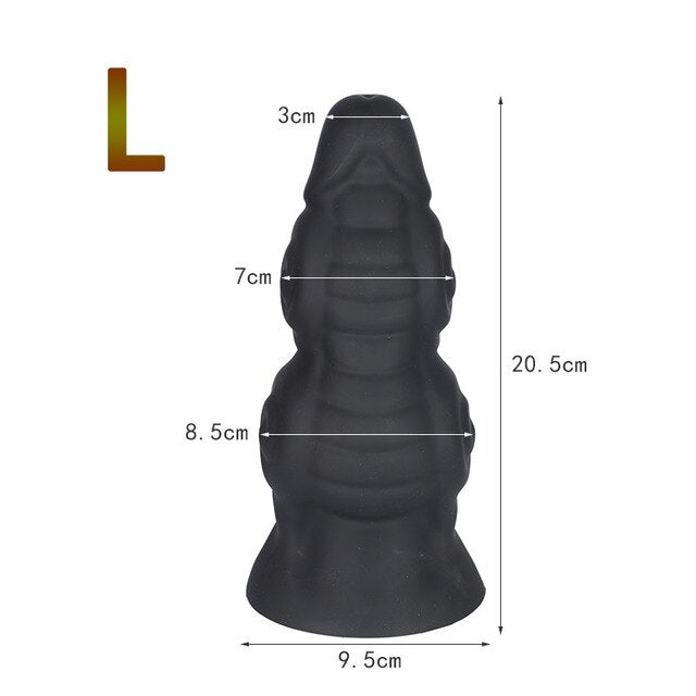 Giant Liquid Silicone Huge Anal Dildo