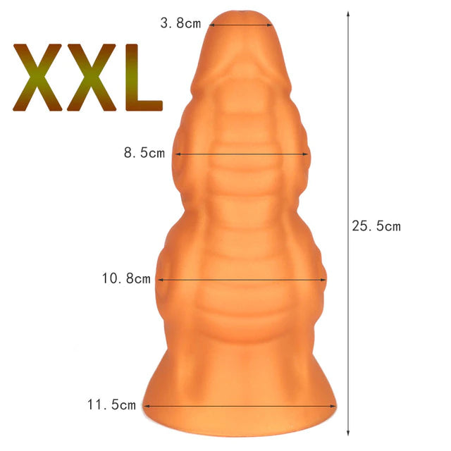 Giant Liquid Silicone Huge Anal Dildo