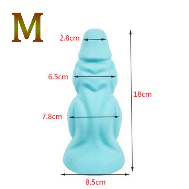 Giant Liquid Silicone Huge Anal Dildo