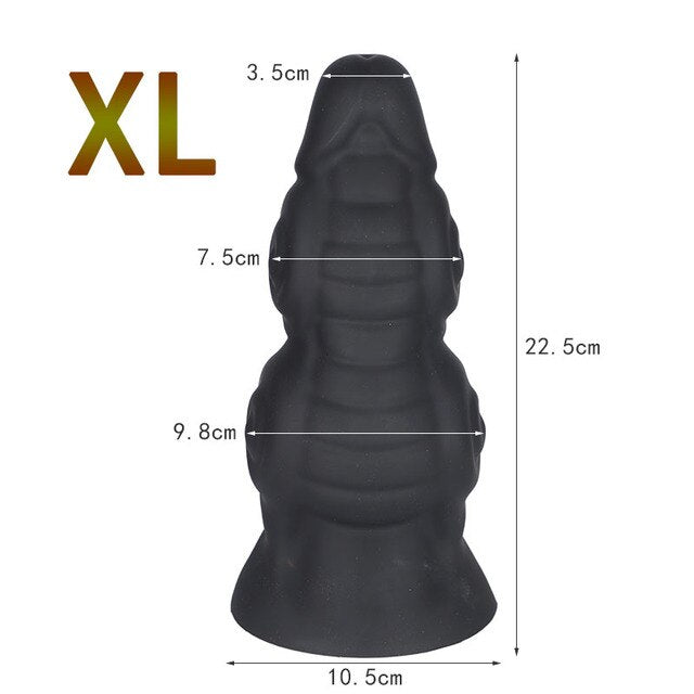 Giant Liquid Silicone Huge Anal Dildo