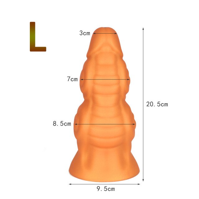 Giant Liquid Silicone Huge Anal Dildo