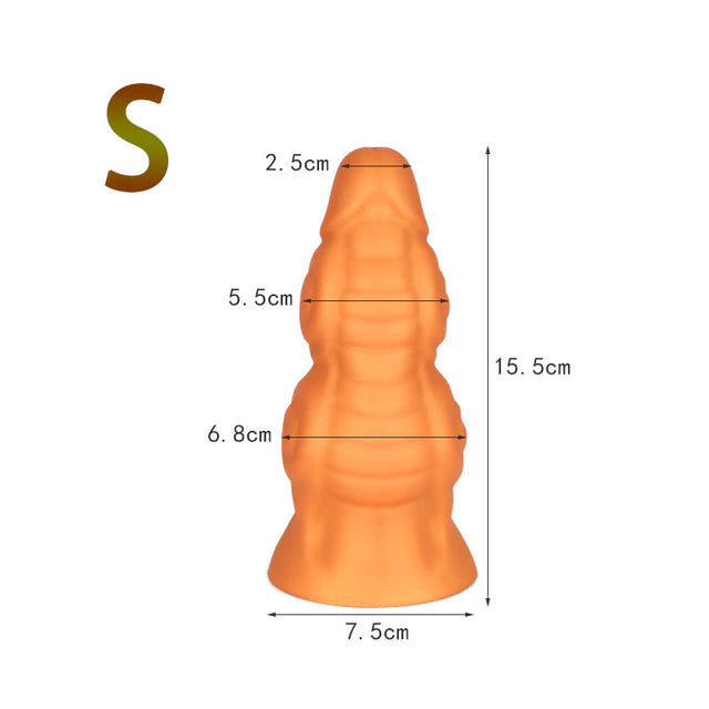 Giant Liquid Silicone Huge Anal Dildo