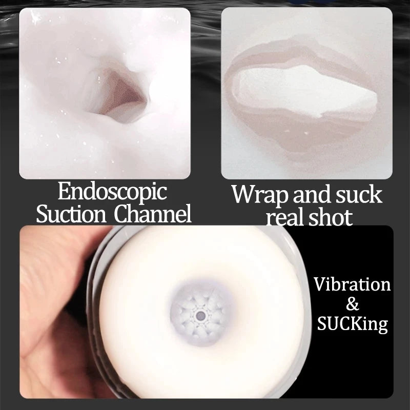 Real Air Sucking Heating Male Masturbator x07sucker / Male Sucking Masturbator