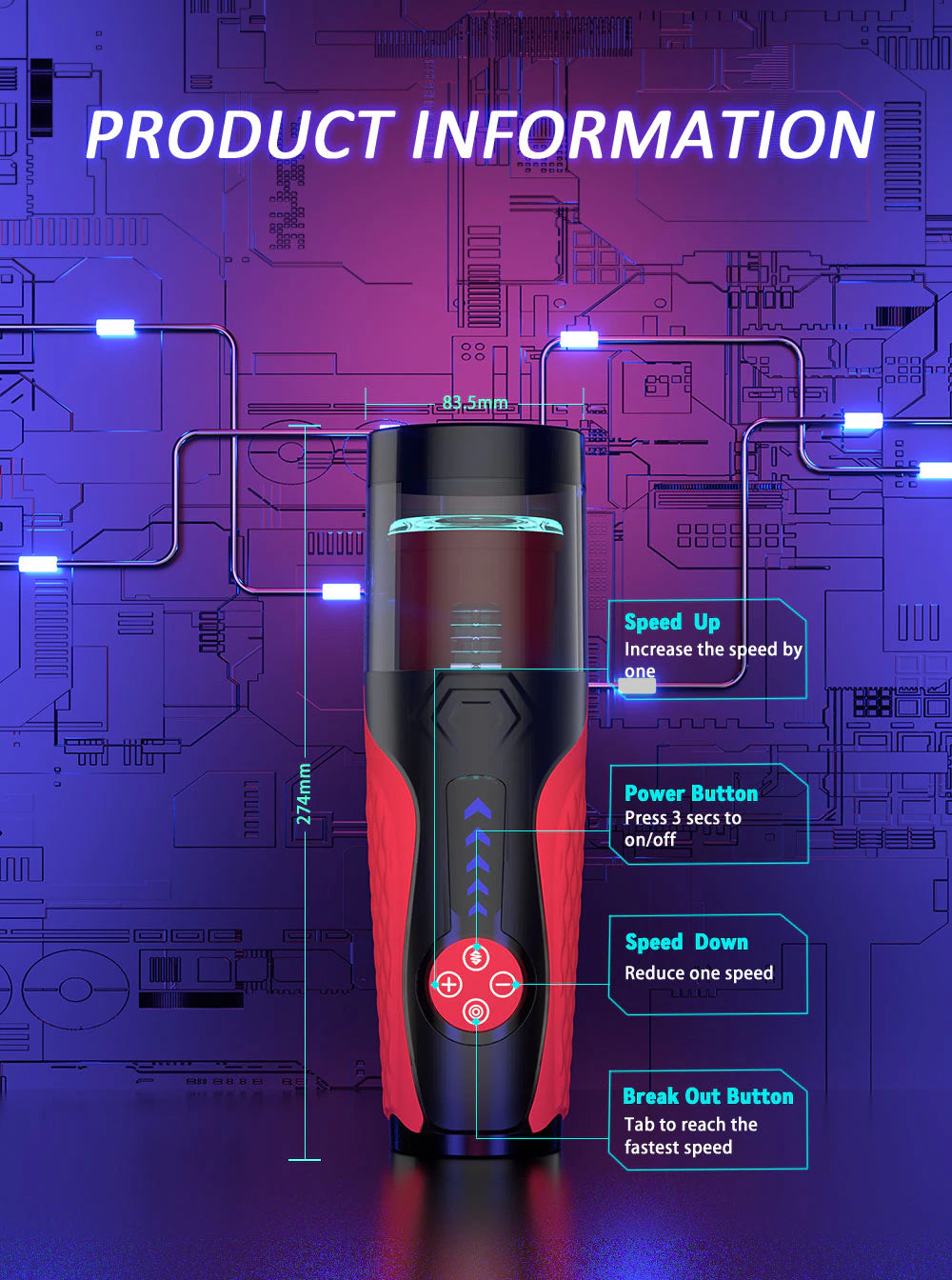 Automatic Piston Masturbator.
