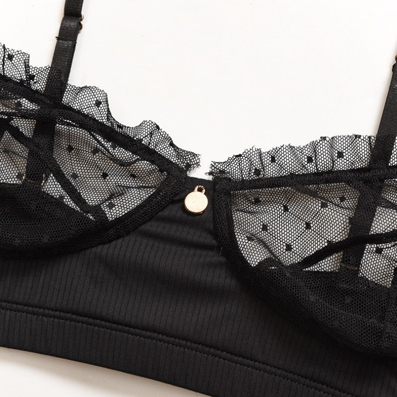 Ensemble de soutien-gorge en dentelle de lingerie sexy