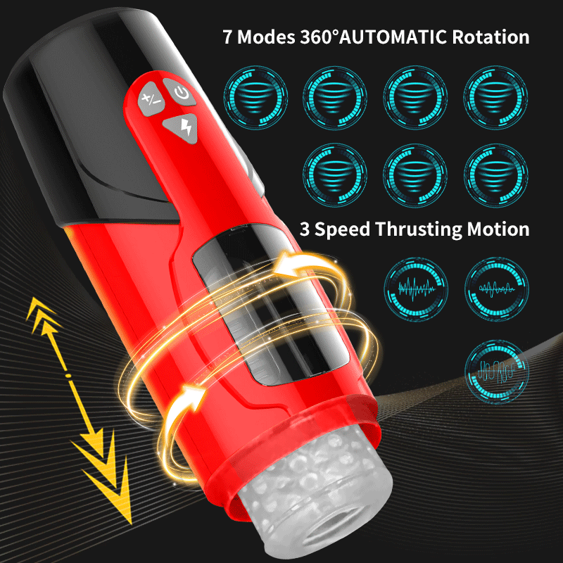 Automatic Male Masturbator Telescopic.