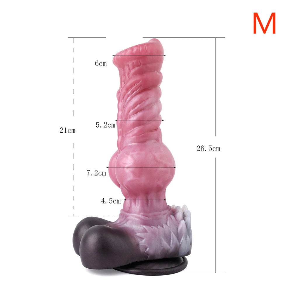 Giant Knot Dog Dildo