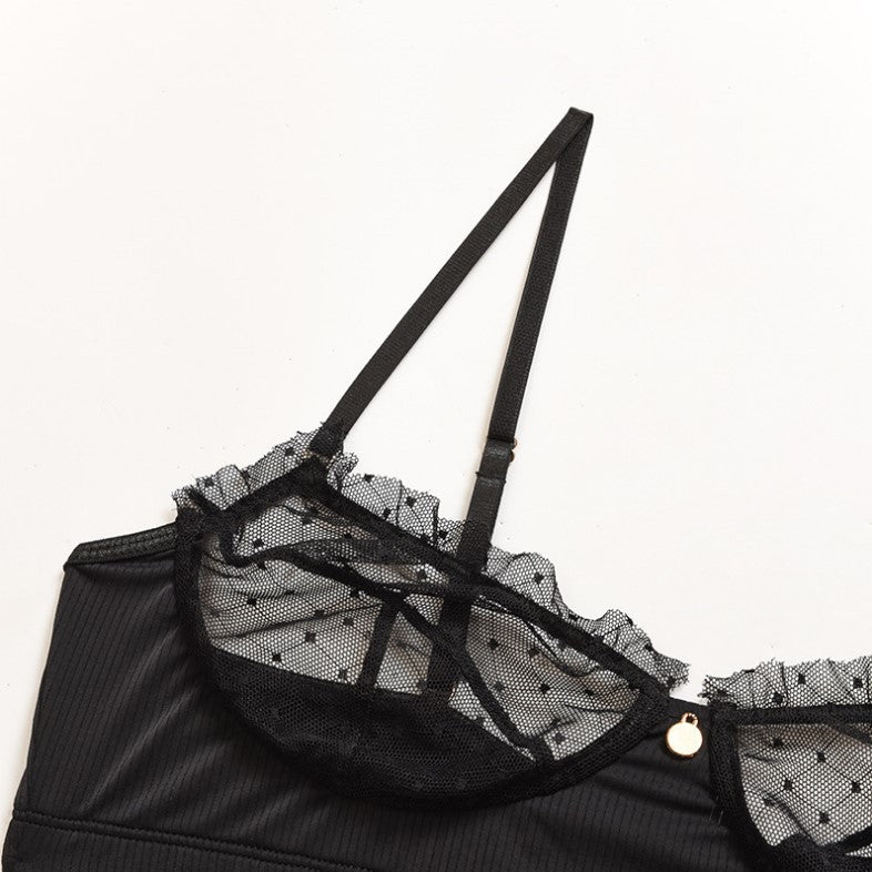 Ensemble de soutien-gorge en dentelle de lingerie sexy