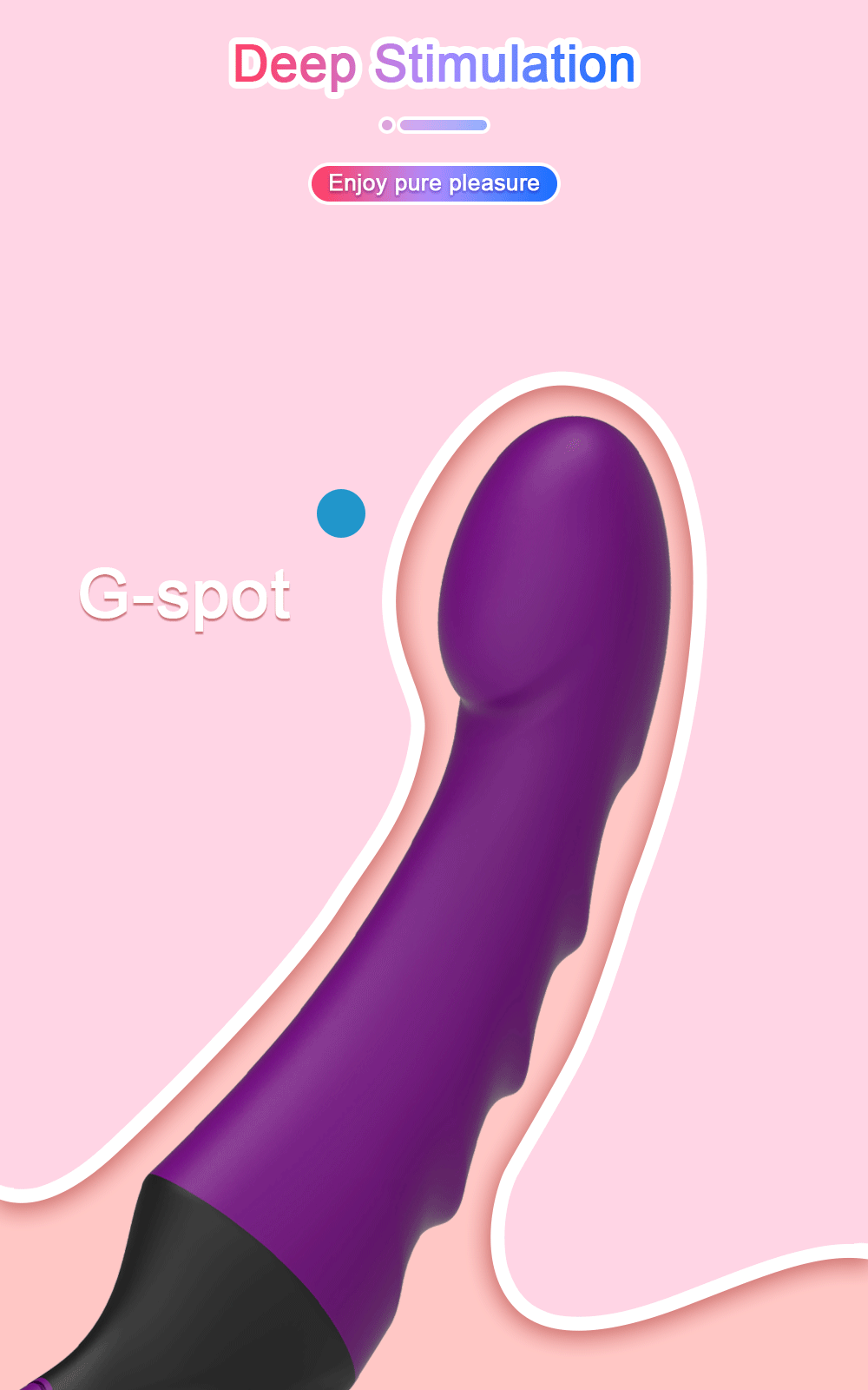 Leistungsstarker G-Punkt-Vibrator