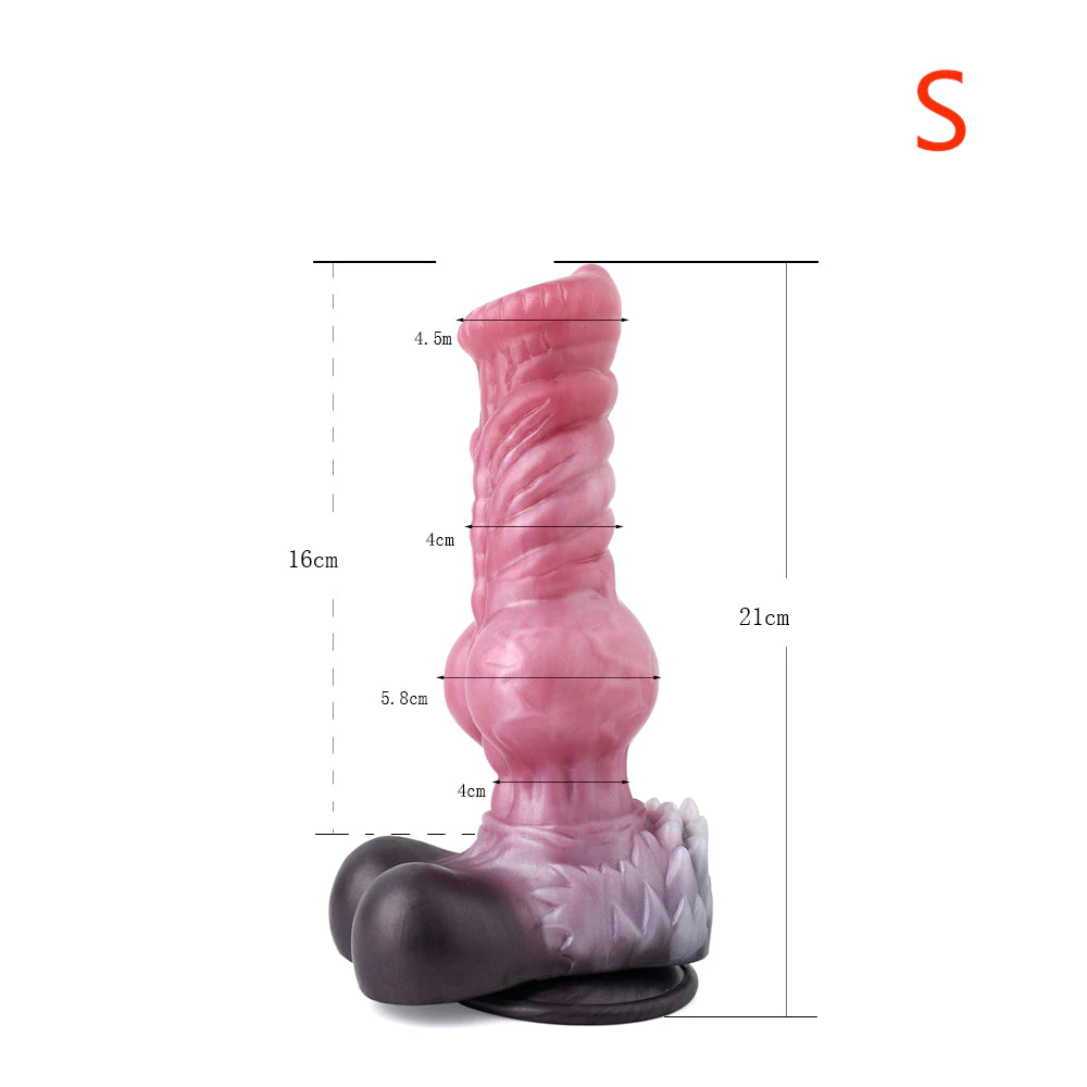 Giant Knot Dog Dildo