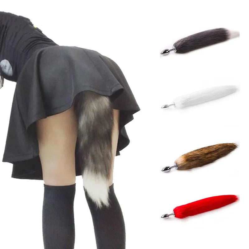 Sexy Fox Anal Plug Tail
