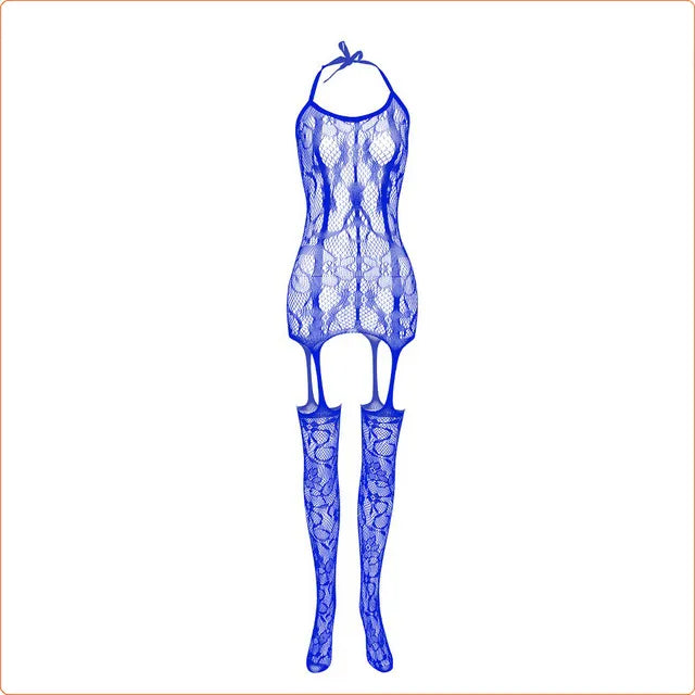 Chaussettes rayées à entrejambe ouvert pour hommes