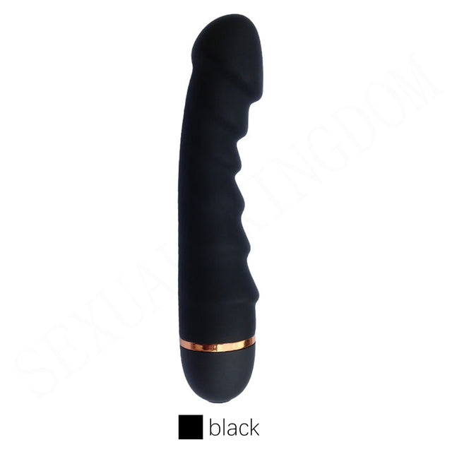 Vibrator aus weichem Silikon, realistischer Penis