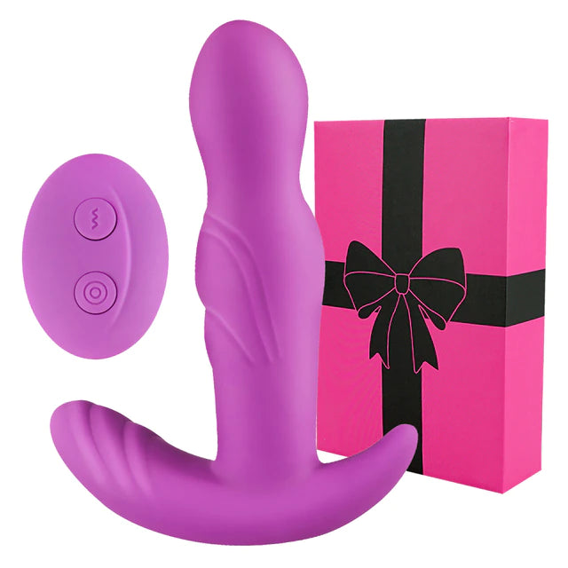360 Degree Prostate Massager Rotating Anal Vibrator.
